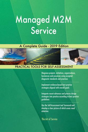 Cover image for Managed M2M Service A Complete Guide - 2019 Edition
