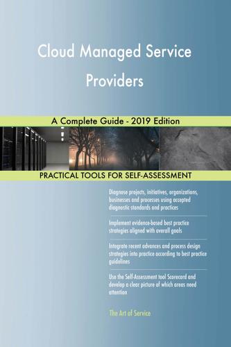 Cover image for Cloud Managed Service Providers A Complete Guide - 2019 Edition