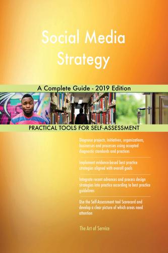 Cover image for Social Media Strategy A Complete Guide - 2019 Edition