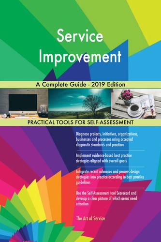 Cover image for Service Improvement A Complete Guide - 2019 Edition