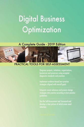 Cover image for Digital Business Optimization A Complete Guide - 2019 Edition
