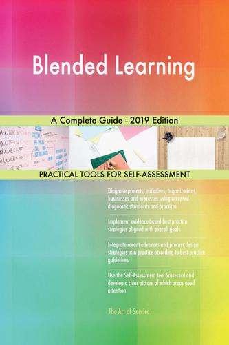 Cover image for Blended Learning A Complete Guide - 2019 Edition