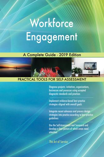 Cover image for Workforce Engagement A Complete Guide - 2019 Edition