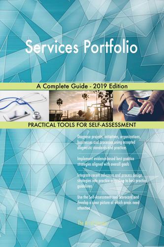 Cover image for Services Portfolio A Complete Guide - 2019 Edition