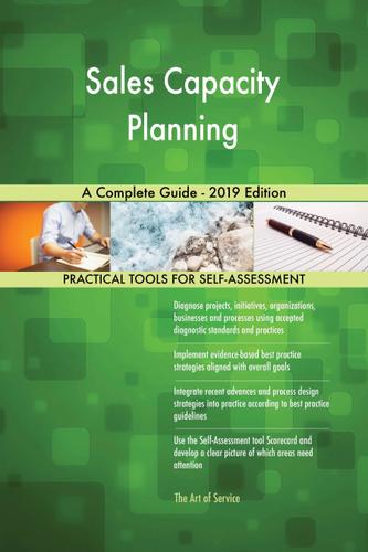 Cover image for Sales Capacity Planning A Complete Guide - 2019 Edition