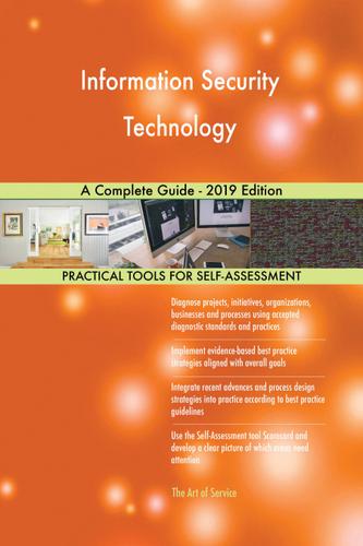Cover image for Information Security Technology A Complete Guide - 2019 Edition