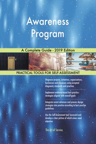 Cover image for Awareness Program A Complete Guide - 2019 Edition