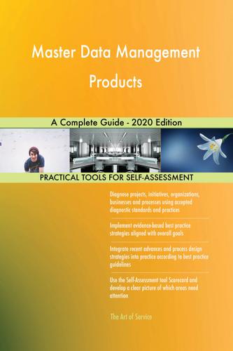 Cover image for Master Data Management Products A Complete Guide - 2020 Edition