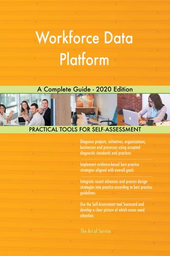 Cover image for Workforce Data Platform A Complete Guide - 2020 Edition