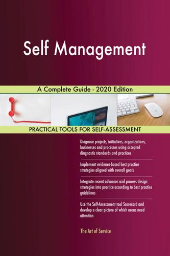 Cover image for Self Management A Complete Guide - 2020 Edition