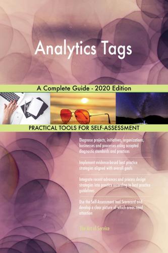 Cover image for Analytics Tags A Complete Guide - 2020 Edition