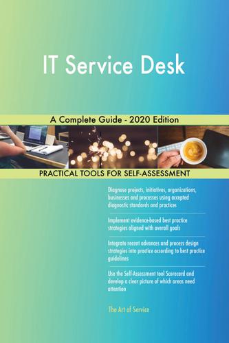 Cover image for IT Service Desk A Complete Guide - 2020 Edition