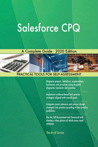 Cover image for Salesforce CPQ A Complete Guide - 2020 Edition