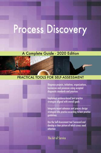 Cover image for Process Discovery A Complete Guide - 2020 Edition