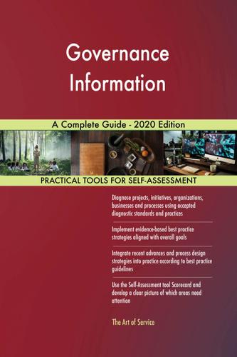 Cover image for Governance Information A Complete Guide - 2020 Edition