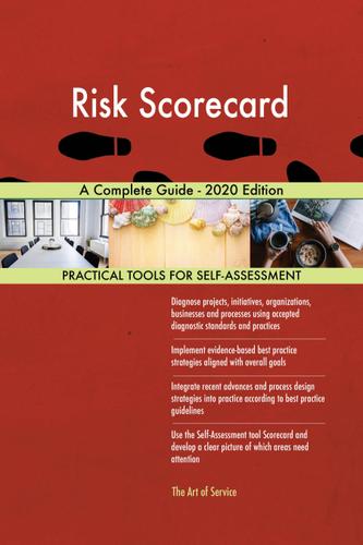 Cover image for Risk Scorecard A Complete Guide - 2020 Edition