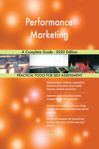 Cover image for Performance Marketing A Complete Guide - 2020 Edition