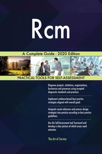 Cover image for Rcm A Complete Guide - 2020 Edition
