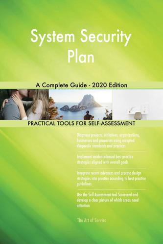 Cover image for System Security Plan A Complete Guide - 2020 Edition