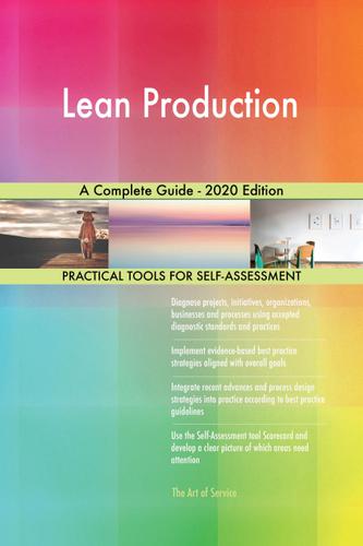 Cover image for Lean Production A Complete Guide - 2020 Edition