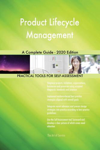Cover image for Product Lifecycle Management A Complete Guide - 2020 Edition