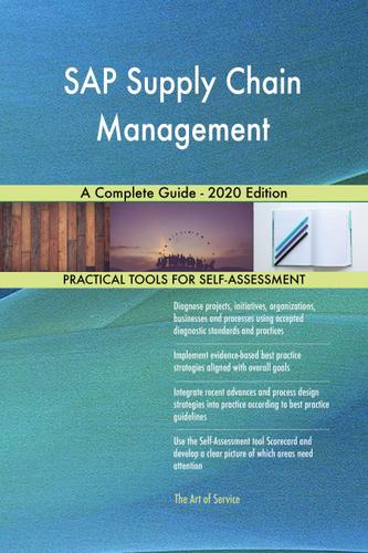 Cover image for SAP Supply Chain Management A Complete Guide - 2020 Edition