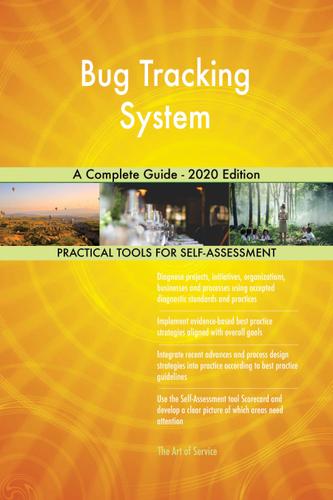 Cover image for Bug Tracking System A Complete Guide - 2020 Edition