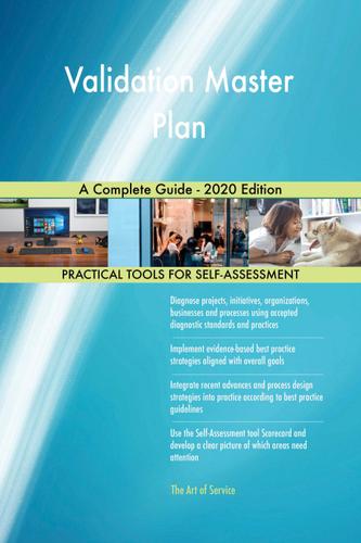 Cover image for Validation Master Plan A Complete Guide - 2020 Edition