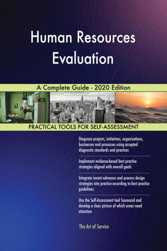 Cover image for Human Resources Evaluation A Complete Guide - 2020 Edition