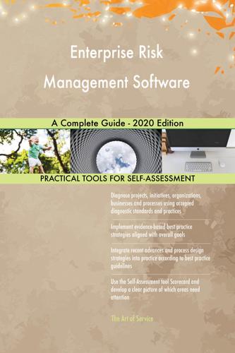 Cover image for Enterprise Risk Management Software A Complete Guide - 2020 Edition