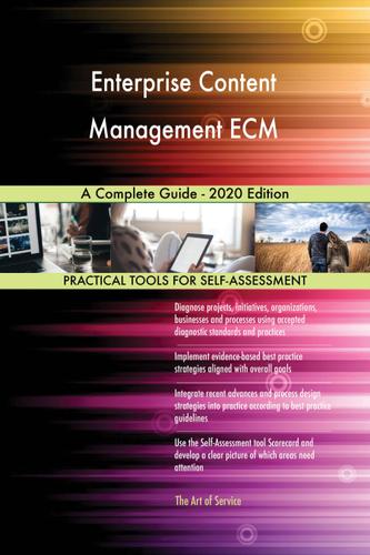 Cover image for Enterprise Content Management ECM A Complete Guide - 2020 Edition