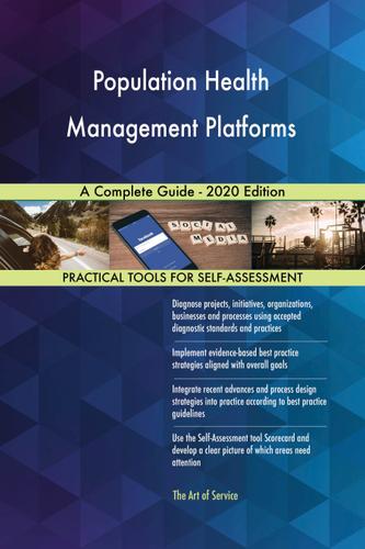 Cover image for Population Health Management Platforms A Complete Guide - 2020 Edition