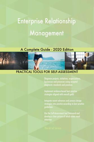 Cover image for Enterprise Relationship Management A Complete Guide - 2020 Edition