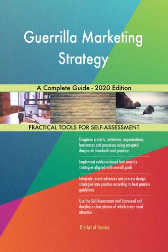 Cover image for Guerrilla Marketing Strategy A Complete Guide - 2020 Edition