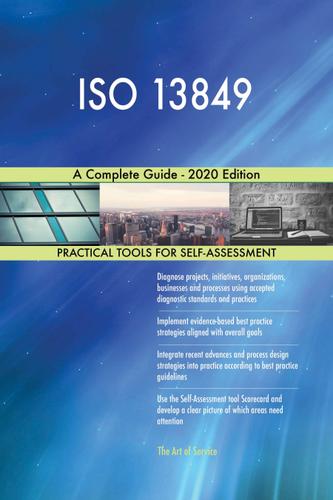 Cover image for ISO 13849 A Complete Guide - 2020 Edition