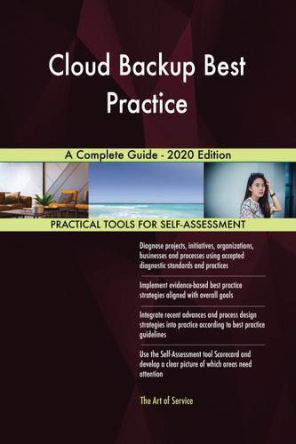 Cover image for Cloud Backup Best Practice A Complete Guide - 2020 Edition
