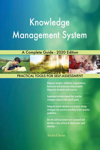 Cover image for Knowledge Management System A Complete Guide - 2020 Edition