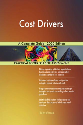 Cover image for Cost Drivers A Complete Guide - 2020 Edition