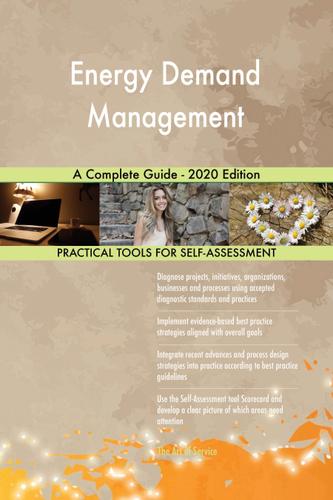 Cover image for Energy Demand Management A Complete Guide - 2020 Edition