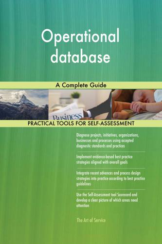 Cover image for Operational database A Complete Guide
