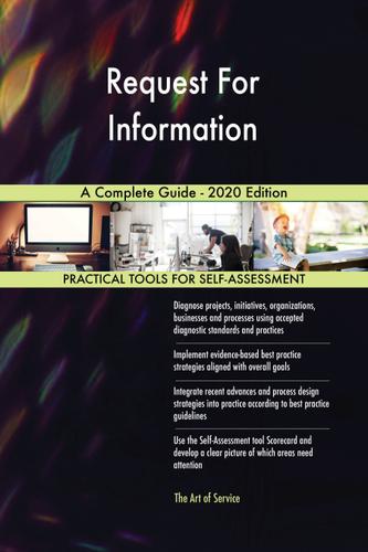Cover image for Request For Information A Complete Guide - 2020 Edition