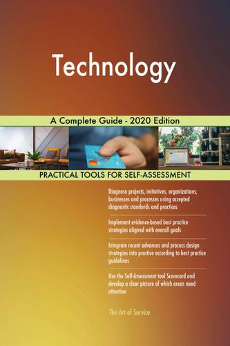 Cover image for Technology A Complete Guide - 2020 Edition