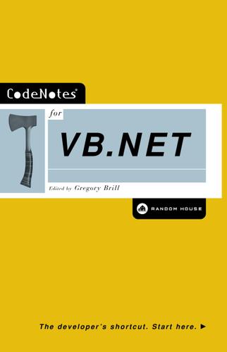 Cover image for CodeNotes for VB.NET