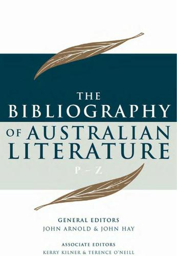 Cover image for The Bibliography of Australian Literature