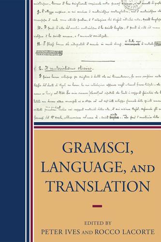 Cover image for Gramsci, Language, and Translation
