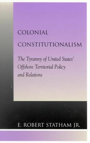 Cover image for Colonial Constitutionalism