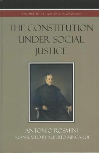 Cover image for The Constitution Under Social Justice