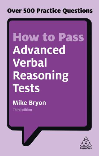 Cover image for How to Pass Advanced Verbal Reasoning Tests