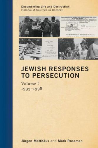Cover image for Jewish Responses to Persecution