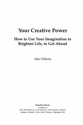 Cover image for Your Creative Power